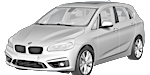 BMW F45 P07A1 Fault Code